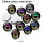 25mm glass cabochon