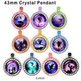 10pcs/lot  Elves  glass picture printing products of various sizes  Fridge magnet cabochon
