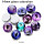 14mm glass cabochon