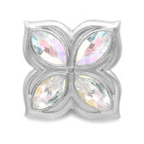 20MM  Square design  multiple colour  with Rhinestone snap buttons