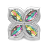 20MM  Square design  multiple colour  with Rhinestone snap buttons