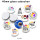 40mm glass cabochon