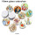 18mm glass cabochon