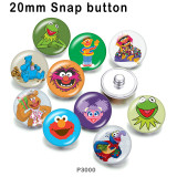 10pcs/lot  Super Smart  Cartoon  glass picture printing products of various sizes  Fridge magnet cabochon