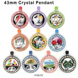 10pcs/lot  girl  glass picture printing products of various sizes  Fridge magnet cabochon