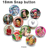 10pcs/lot   pattern  glass picture printing products of various sizes  Fridge magnet cabochon