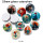 25mm glass cabochon