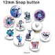 10pcs/lot  Cartoon  glass picture printing products of various sizes  Fridge magnet cabochon
