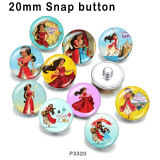 10pcs/lot  princess  glass picture printing products of various sizes  Fridge magnet cabochon