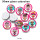 30mm glass cabochon