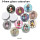 14mm glass cabochon