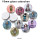 16mm glass cabochon