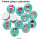14mm glass cabochon