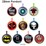 10pcs/lot  Marvel  glass picture printing products of various sizes  Fridge magnet cabochon