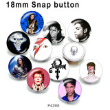 10pcs/lot  Famous music  glass picture printing products of various sizes  Fridge magnet cabochon