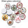 30mm glass cabochon