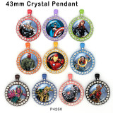 10pcs/lot  Marvel  glass picture printing products of various sizes  Fridge magnet cabochon