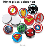 10pcs/lot  Marvel  glass picture printing products of various sizes  Fridge magnet cabochon