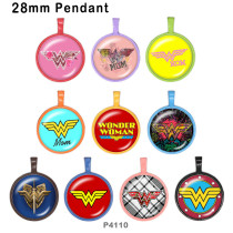 10pcs/lot  Marvel Anime Heroes  glass picture printing products of various sizes  Fridge magnet cabochon