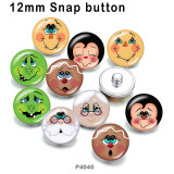 10pcs/lot  Christmas  glass picture printing products of various sizes  Fridge magnet cabochon