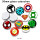 30mm glass cabochon