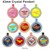 10pcs/lot  Marvel Anime Heroes  glass picture printing products of various sizes  Fridge magnet cabochon