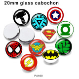 10pcs/lot  Marvel  glass picture printing products of various sizes  Fridge magnet cabochon
