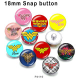 10pcs/lot  Marvel Anime Heroes  glass picture printing products of various sizes  Fridge magnet cabochon