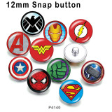 10pcs/lot  Marvel  glass picture printing products of various sizes  Fridge magnet cabochon