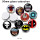 30mm glass cabochon