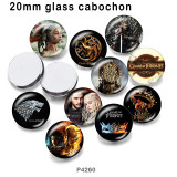10pcs/lot  Marvel  glass picture printing products of various sizes  Fridge magnet cabochon