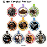 10pcs/lot  Marvel  glass picture printing products of various sizes  Fridge magnet cabochon