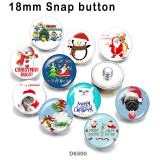 10pcs/lot  Christmas  glass picture printing products of various sizes  Fridge magnet cabochon