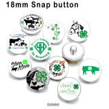 10pcs/lot  happy easter  glass picture printing products of various sizes  Fridge magnet cabochon
