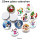 25mm glass cabochon