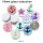 16mm glass cabochon