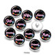 20MM  MOm Nana  Gigi  Gigi  Print   glass  snaps buttons