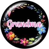 20MM  MOm Nana  Gigi  Gigi  Print   glass  snaps buttons