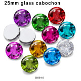 10pcs/lot  pattern color  glass picture printing products of various sizes  Fridge magnet cabochon