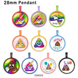 10pcs/lot  Unicorn  glass picture printing products of various sizes  Fridge magnet cabochon