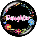 20MM  MOm Nana  Gigi  Gigi  Print   glass  snaps buttons