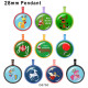 10pcs/lot  Christmas  Deer  glass picture printing products of various sizes  Fridge magnet cabochon