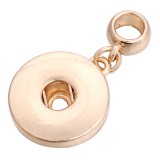 snap Silver golden rose gold gun black  Pendant  fit 20MM snaps style jewelry