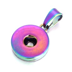 snap Silver golden rose gold gun black Bright alloy  Pendant  fit 20MM snaps style jewelry
