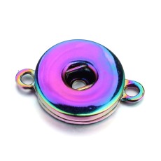 snap Silver golden rose gold gun black Bright alloy  Pendant  fit 20MM snaps style jewelry