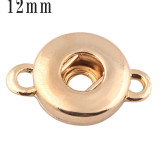 snap Silver golden rose gold  Pendant  fit 12MM snaps style jewelry