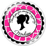 20MM skull  Car  Print   glass  snaps buttons