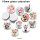 16mm glass cabochon