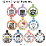 10pcs/lot  Lion  bear glass picture printing products of various sizes  Fridge magnet cabochon