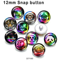 10pcs/lot Cat  princess  glass picture printing products of various sizes  Fridge magnet cabochon